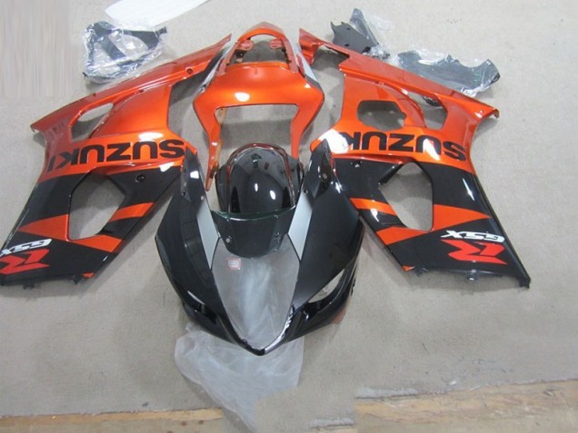 Cheapest 2003-2004 Black Orange Suzuki GSXR1000 Motorbike Fairing