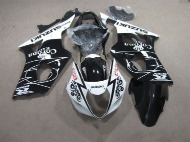 Cheapest 2003-2004 Black White Corona Extra Motul Suzuki GSXR1000 Motorcycle Fairings Kits