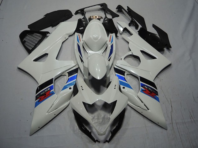 Cheapest 2007-2008 White Blue Suzuki GSXR1000 Bike Fairings Cheapest 2007-2008 White Blue Suzuki GSXR1000 Bike Fairings