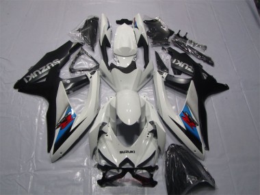 Cheapest 2007-2008 White Black Suzuki GSXR1000 Motor Bike Fairings