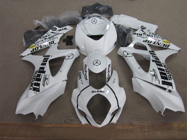 Cheapest 2007-2008 White Black Jordan Suzuki GSXR1000 Motorbike Fairings