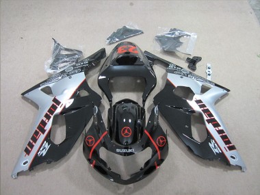 Cheapest 2001-2003 Black Red 23 Suzuki GSXR600 Bike Fairing Kit