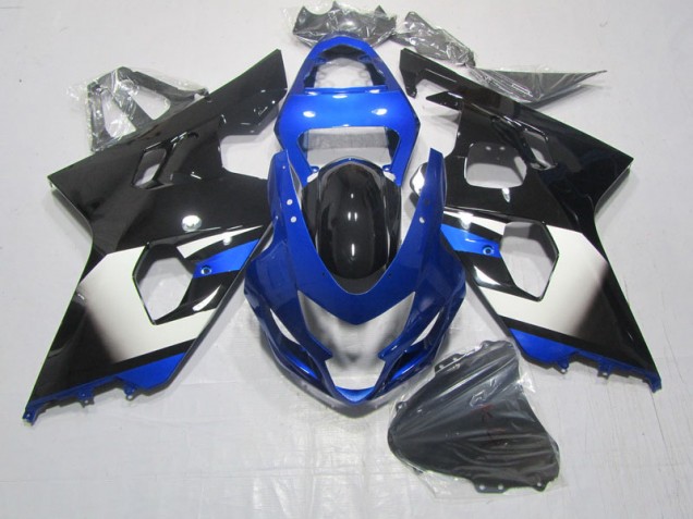 Cheapest 2004-2005 Black Blue Suzuki GSXR600 Motorcylce Fairings
