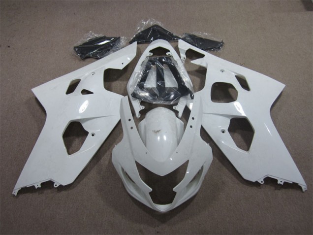 Cheapest 2004-2005 White Suzuki GSXR600 Bike Fairings