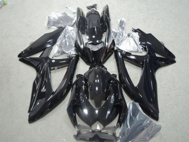 Cheapest 2008-2010 Black Suzuki GSXR600 Motorcycle Fairings Kits