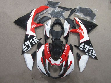 Cheapest 2011-2021 Black Red White Suzuki GSXR600 Motorcyle Fairings