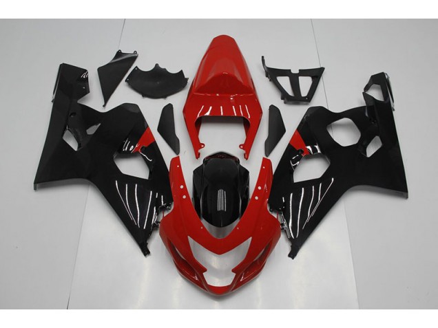 Cheapest 2004-2005 Red Black Suzuki GSXR750 Motorcylce Fairings