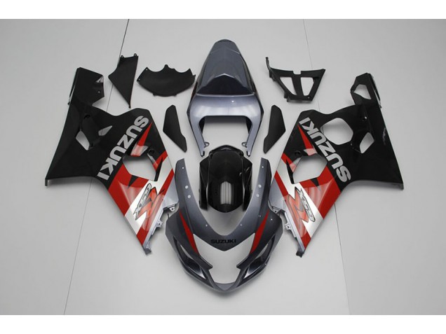 Cheapest 2004-2005 Black Red Suzuki GSXR750 Bike Fairings