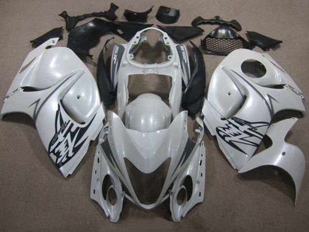 Cheapest 2008-2019 White Black Suzuki GSXR1300 Hayabusa Motorcycle Replacement Fairings