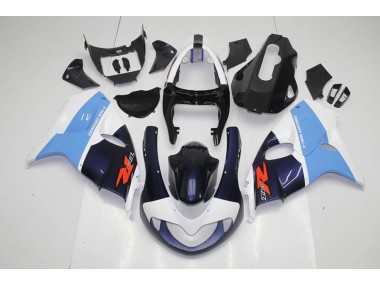 Cheapest 1998-2003 Blue White Suzuki TL1000R Motorcycle Fairing Kits