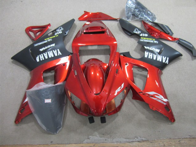Cheapest 1998-1999 Red Black White Decal Yamaha YZF R1 Bike Fairings