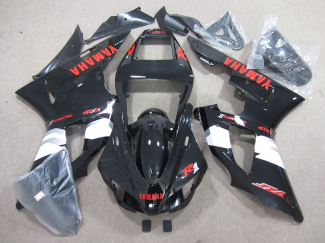 Cheapest 1998-1999 Black Red Decal Yamaha YZF R1 Motorcycle Fairings Kits