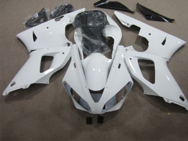 Cheapest 2000-2001 White Yamaha YZF R1 Motorcylce Fairings