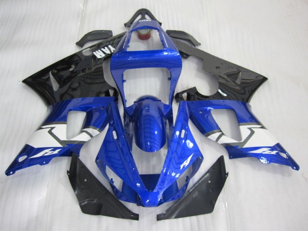 Cheapest 2000-2001 Blue Black White Yamaha YZF R1 Motorcycle Fairing
