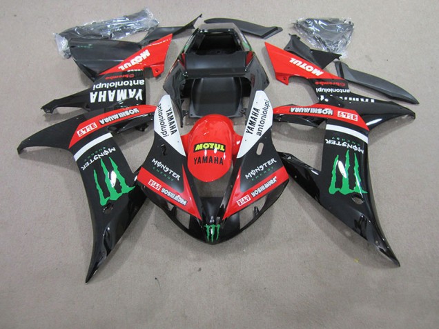 Cheapest 2004-2006 Red White Black Motul Yamaha YZF R1 Motorcycle Fairing