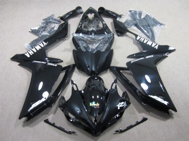 Cheapest 2007-2008 Black White Decal Yamaha YZF R1 Motorcyle Fairings