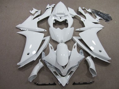 Cheapest 2007-2008 White Yamaha YZF R1 Motorcycle Fairings