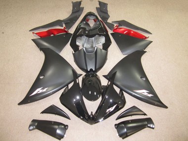 Cheapest 2012-2014 Black White Decal Yamaha YZF R1 Replacement Fairings