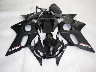 Cheapest 1998-2002 Black Yamaha YZF R6 Motorcycle Fairings