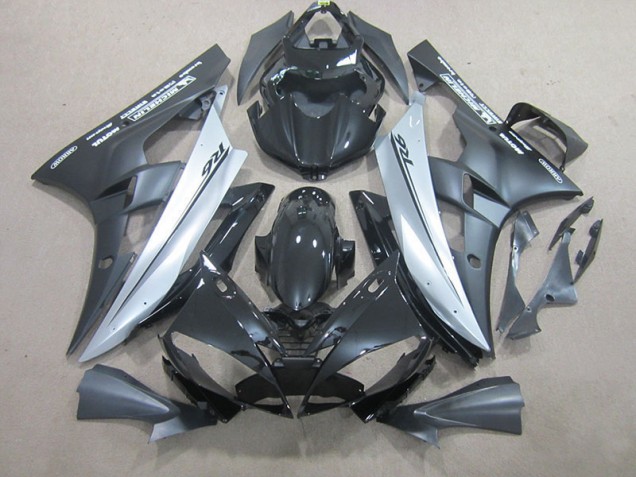 Cheapest 2006-2007 Silver Black Yamaha YZF R6 Replacement Fairings