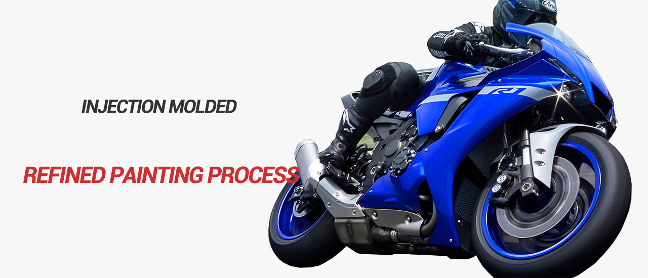 Injection Molded, Refined Painting Process | FairingLand